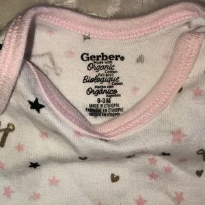 Gerber Organic onesie